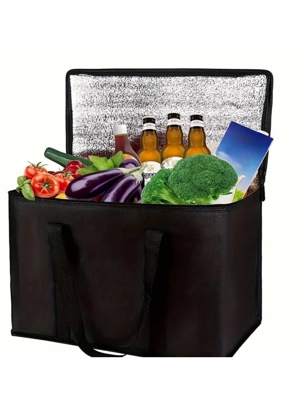 New - Large Multi-Use Insulated Tote Bag - Durable and Lightweight